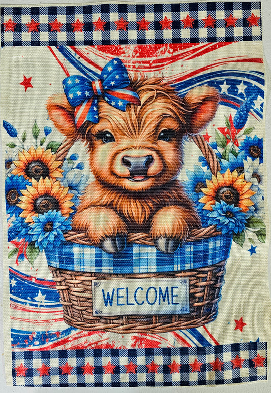 Garden Flag - Patriot Calf