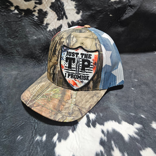 Fabric Patch Hat - Just the Tip