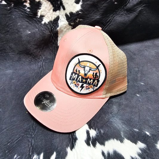 Fabric Patch Hat - Desert Mama