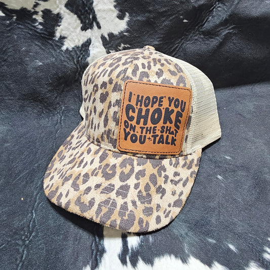 Leather Patch Hat - Choke