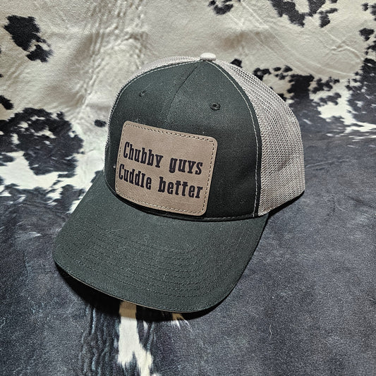 Leather Patch Hat - Chubby Guys