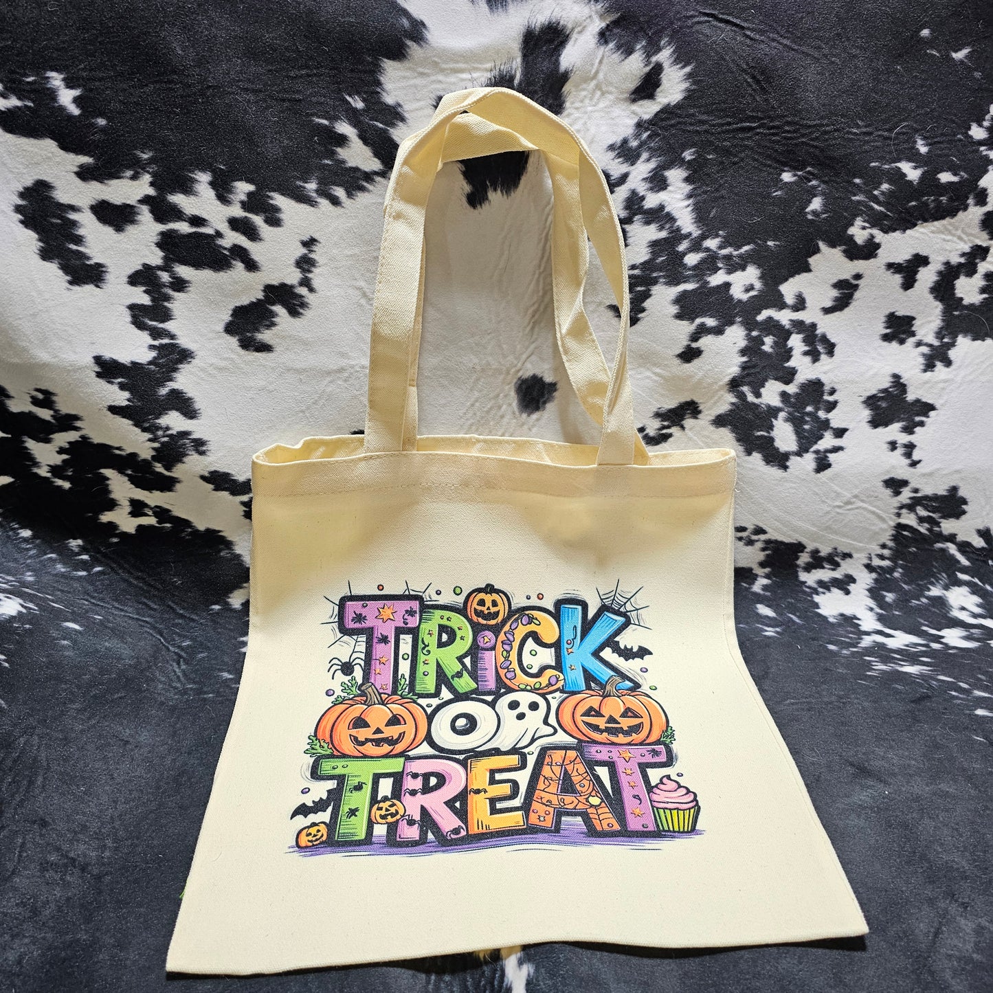 Trick or Treat Tote - Pumpkin & Ghosts