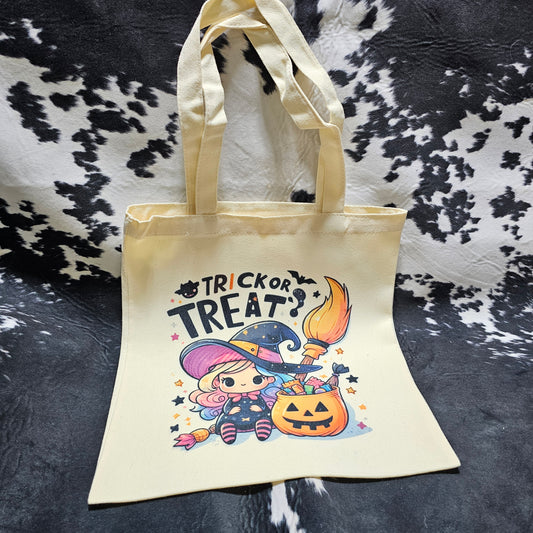 Trick or Treat Tote - Little Witch