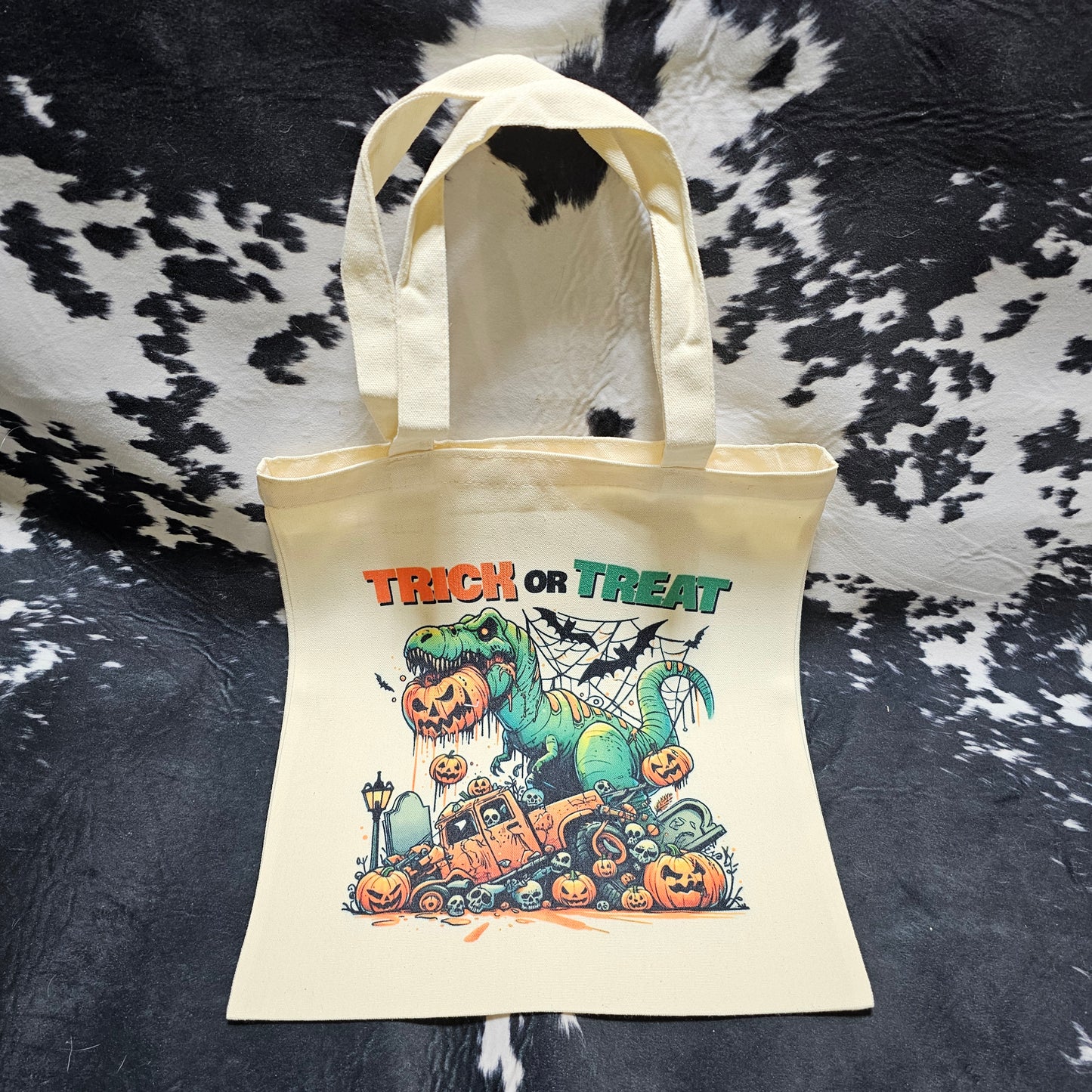 Trick or Treat Tote - Dinosaur