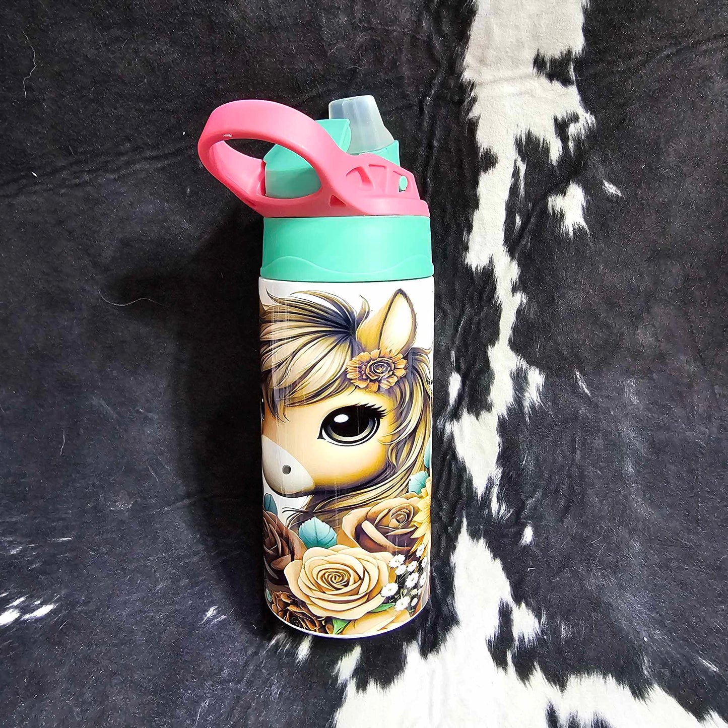 Boho Horse Water Bottle