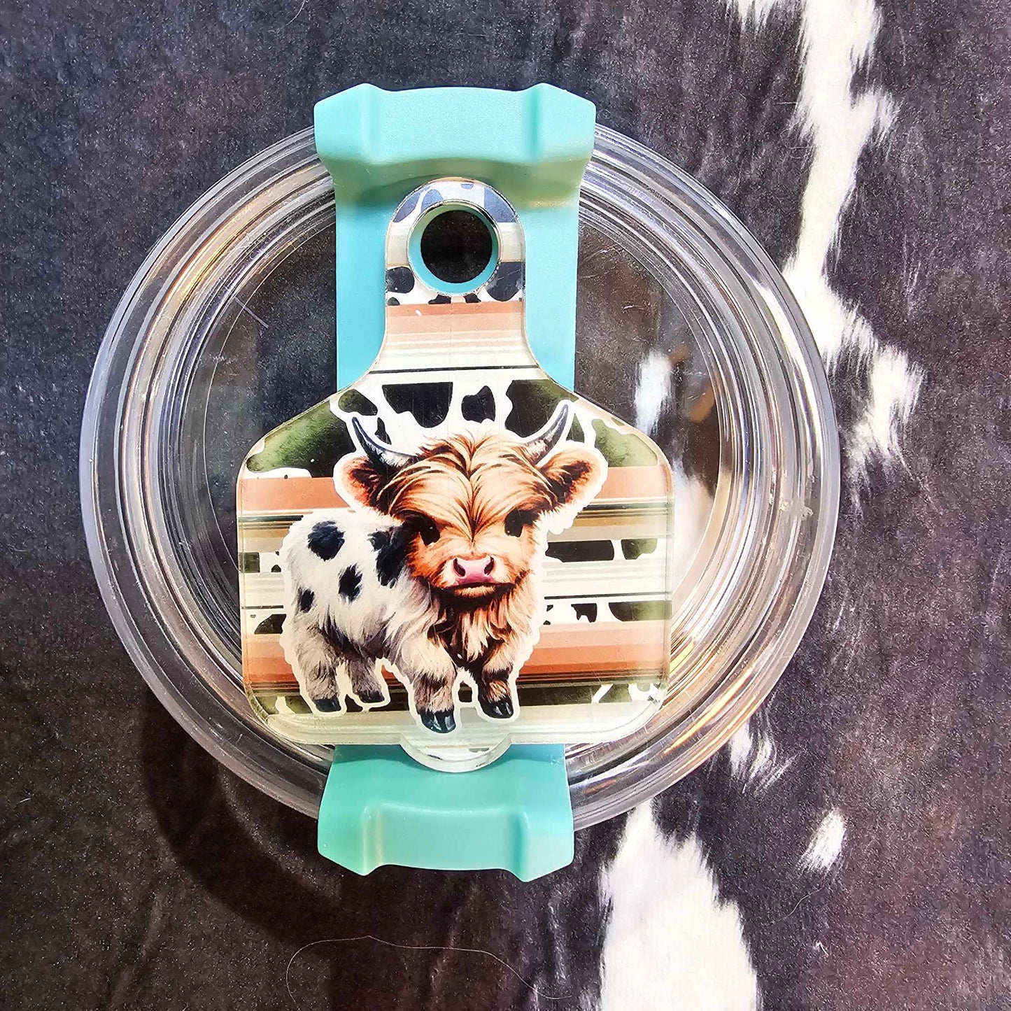 Cow Tag Lid Tag