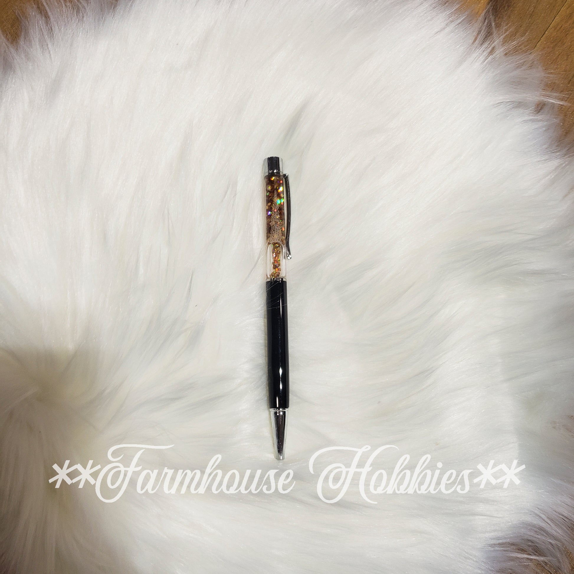 Black Glitter Flow Pen Home Decor/Accessories Farmhouse Hobbies   