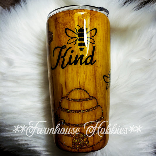 Bee Kind RTS Drinkware Farmhouse Hobbies   